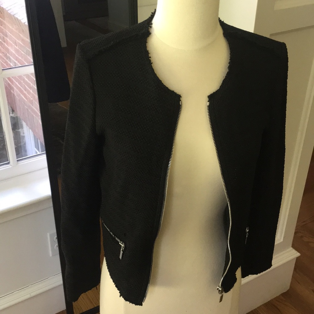Black lightweight jacket